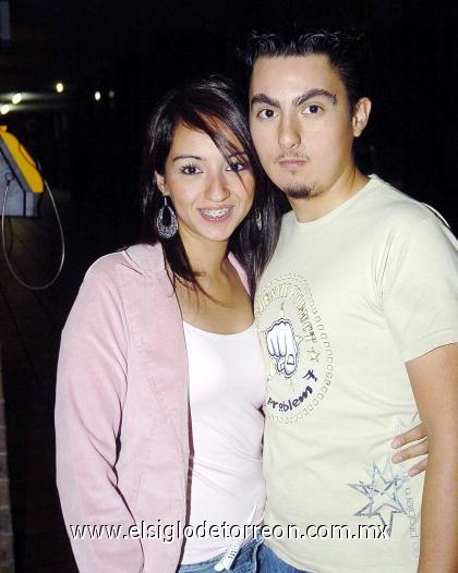 29102006 
Leticia Cepeda y Sebastián González.