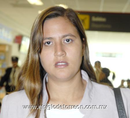 06112006
Angélica Alba arribó a esta ciudad desde el Distrito Federal.