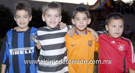 05112006 
Andrés Baille, José Manuel Algara, Carlos Cabranes y David Murra.