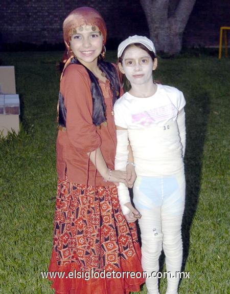 05112006 
Arantza Zugasti y Carmina Arriaga.