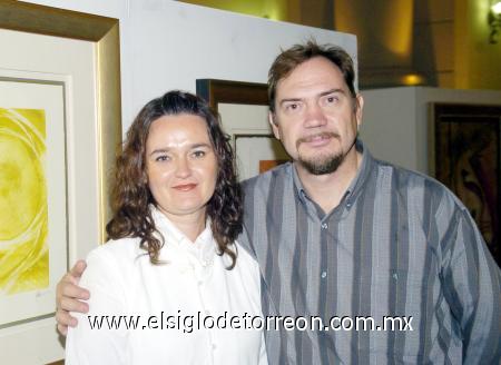 17112006 
Laura de Gotés y Roberto Gotés Hansen.