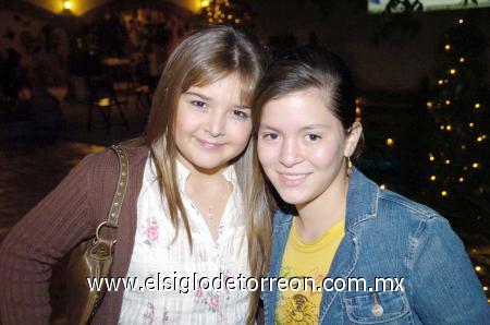 05112006 
Ana Sofía Huerta y Ana Sofía Gutiérrez.