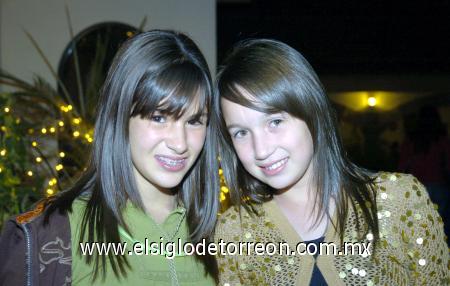 05112006 
Sandra Ceniceros y Anafer Santoyo.