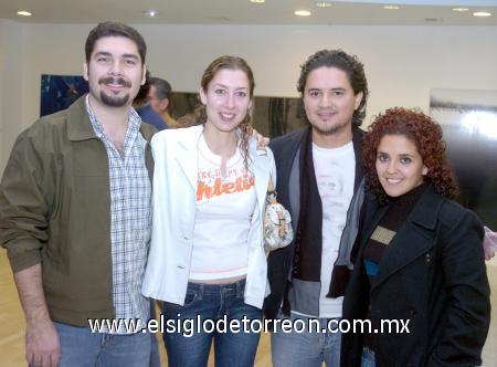 26112006 
Isaías Millán, Cristina de la Peña, Román Eguía y Lupita Katsicas.