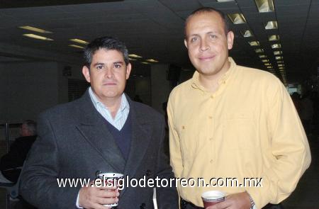 30122006 
 Ciro Zaragoza y Luis Esquivel viajaron a la Ciudad de México