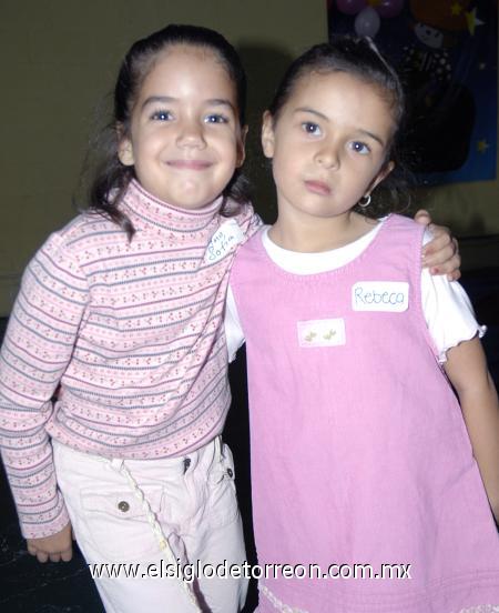 10122006 
Ana Sofía Arellano y Rebeca Gómez Ortiz.