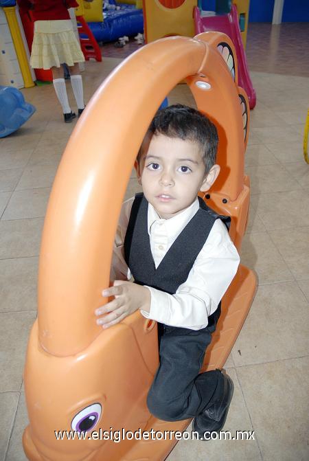 15122006 
David Ernesto López López, en un festejo.