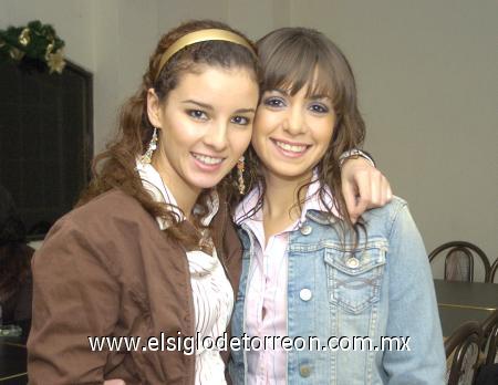 19122006
Laura García Villa y Renata Olivares.
