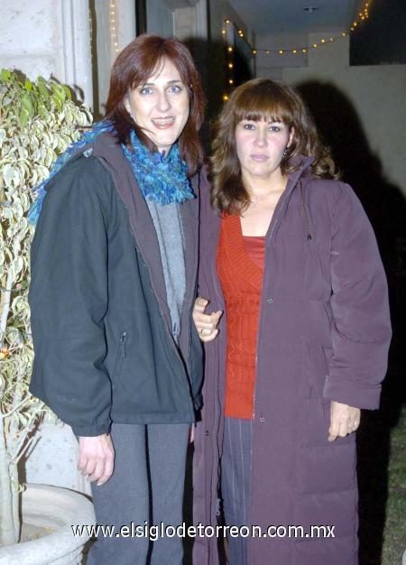 17122006
Marcela Andalón y Alma Izaguirre.