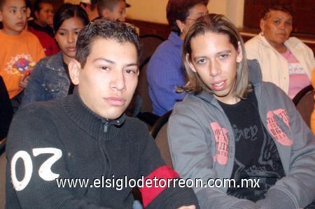 22122006 
José Luis Varela Martínez e Isidro Larrea.