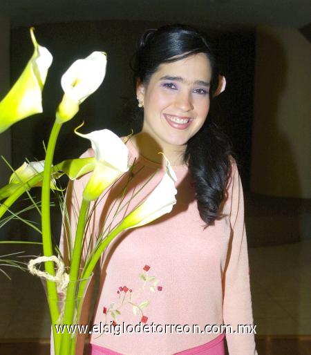 23122006 
 Idoia Leal Belausteguigoitia en la despedida que le ofrecieron por su próxima boda