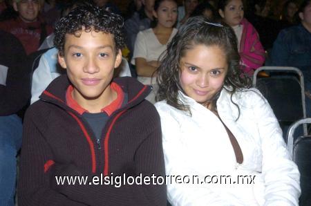 25122006
Arturo Hernández y Bonali Acosta.