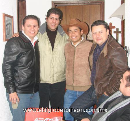 10012007
Carlos Sánchez, Ramsi El Ghawi, Víctor Rivera y César Martínez.