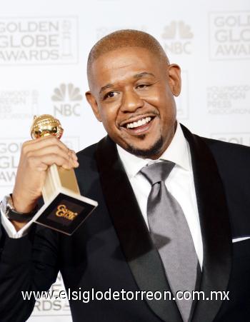 Forest Whitaker se llevó el galardón al mejor actor de drama por hacer del dictador de Uganda Idi Amin en The Last King of Scotland.