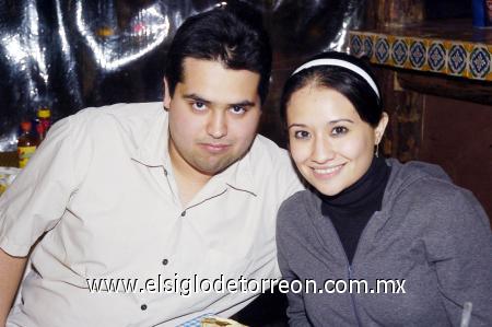 14012007 
Carlos Fuentes y Perla Baena.