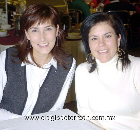 14012007 
Cecy Menéndez de Vera y Cecy Villalobos de Gutièrrez.