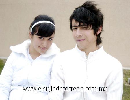 14012007 
Érika Morales y Luis Carlos Mercado.