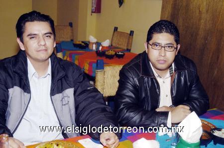 14012007 
Javier Rosas y Jefte Díaz.