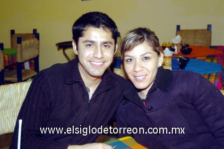 14012007 
Jorge Hernández y Mariana Molina.