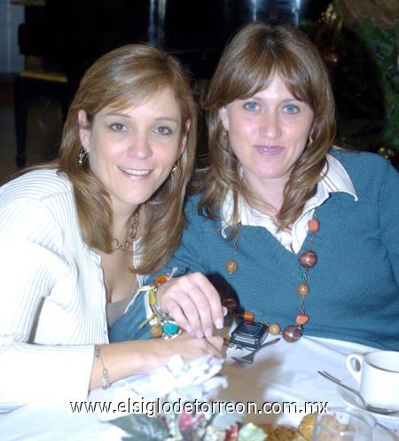 14012007 
Sandra Barroso y Susana Marroquìn de Ortuño.