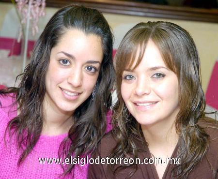 19012007
Daniela Natera y Marisú del Bosque.