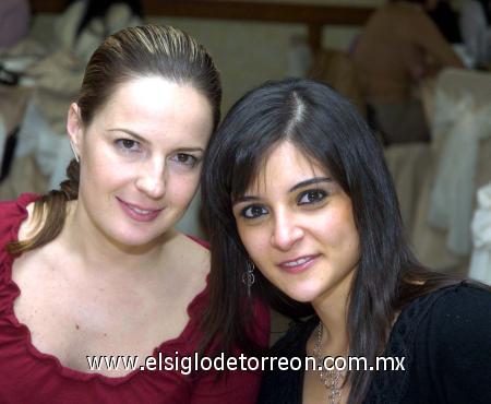 26012007 
Laura López de Mansur y Sonia Mansur.