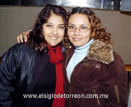 28012007 
Mary Banda e Ivette Osornio.