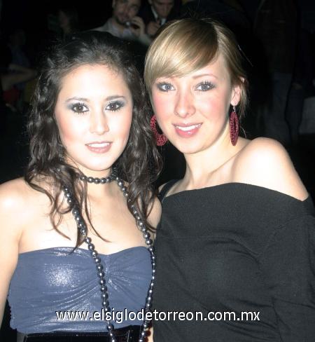28012007 
Tenssy Meléndez y Frida Láinez.