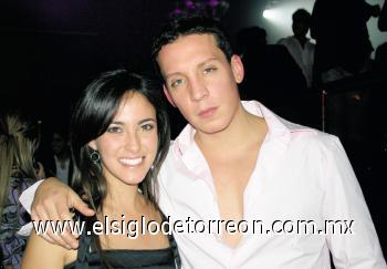 Beatriz Segura y Alejandro Garza.