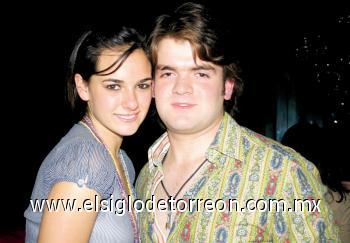 Nerea Villarreal y Michel Veyán.