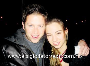 Memo Murra y Marigaby Gutiérrez.