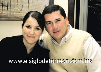 Ale Zarragoicochea de Rebollo y Carlos Rebollo.
