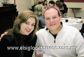 Rocío de Alba y Julián Alba.