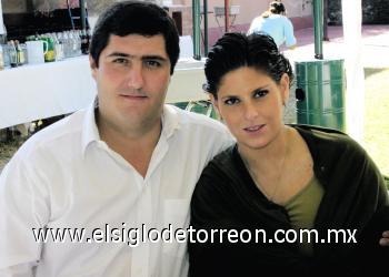 Juan Carlos Jáuregui y Pilar García de Jáuregui.