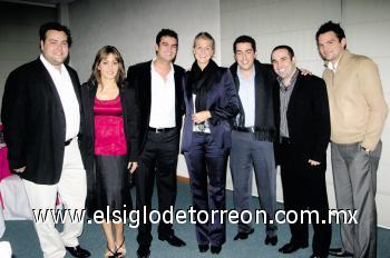 Ramiro Cantú, Melissa Mijares, Ricardo Conte, Verónica Muller, Alejandro Ramos, Sergio Zertuche y Roberto Soto.
