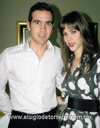 Manolo Fernández e Ivette Cornú.