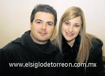 Gerardo y Elizabeth Aranda.