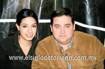 Lizeth Giacomán de García y José Humberto García.