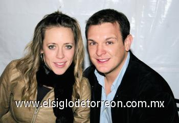 Gaby Villarreal y Miguel Cepeda.