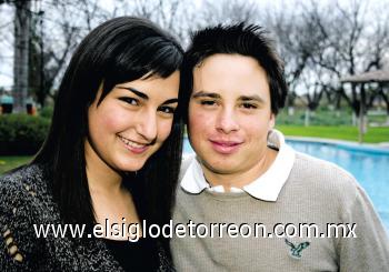 Cecy Gutiérrez y Marcelo Torres.