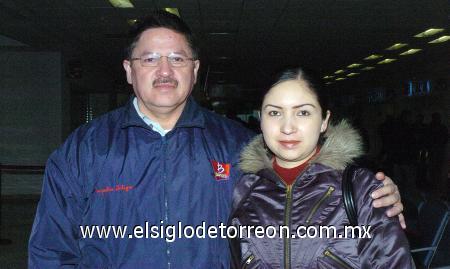03022007 
  Liliana Ortega viajó al DF a despidió José Ortega