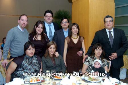 18022007 
Nora, Melisa, Pamela, Rebeca, Bárbara Mijares, Jorge Cortina,Braulio López, Manuel, Roberto y Daniela.