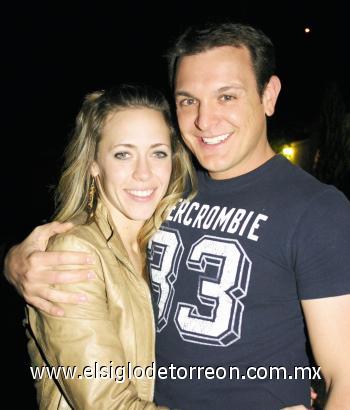 Gaby Villarreal y Miguel Cepeda.