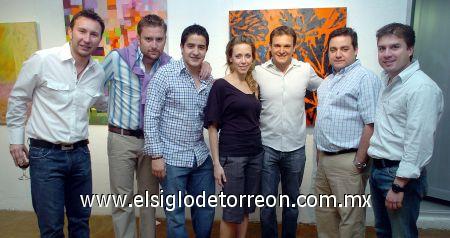 25022007 
Alejandro Vázquez, Gabriel Villalobos, Luis González, Gaby Villarreal, Miguel Cepeda, José García y Rudy Boehringer.