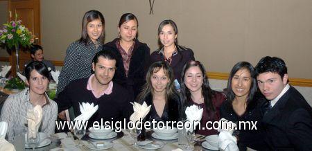 25022007 
Érick Luévanos, Thalvy Huazano, Marcela García, Denisse Medina, Ernesto Villarreal, Fabiola Saldívar, Miriam Reynoso, Elda González y Maricarmen López.