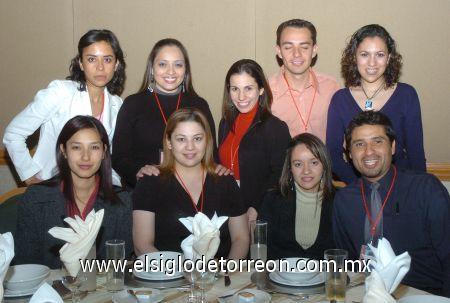 28022007
Carlos Cedillo, Fuensanta Alvarado, Marisol Morales, Missiel Barragán, Alma Oropeza, Ángeles Mendoza, Fanny González, Janeth Valdez y Roberto Sánchez.