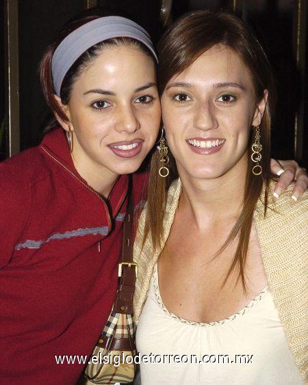 28022007
Ana Lorena G. de Cárdenas y Cristina Sánchez de Murra.