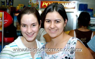 18072007
Sofía López y Marcela Rodríguez.