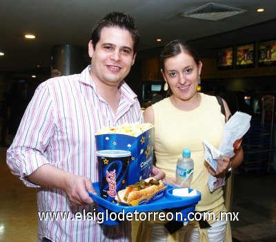 08082007
Paco Hinojosa y Laura Sánchez.
