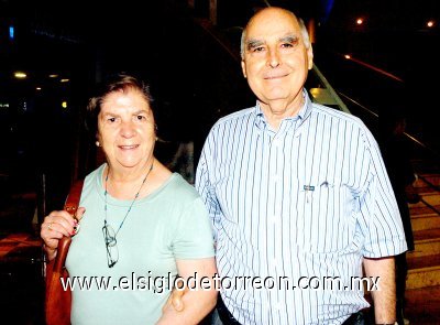 29082007
Ana María Berumen de Jiménez y Diego Jiménez.